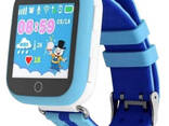 Детские умные часы с GPS Smart baby watch Q750 Blue, смарт часы-телефон c сенсорным. .. - фото 2