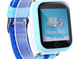 Детские умные часы с GPS Smart baby watch Q750 Blue, смарт часы-телефон c сенсорным. .. - фото 3