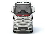 Детский электромобиль-фура- грузовик Mercedes-BENZ Actros M 4208EBLR-1, белый в наличии. ..