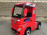 Детский электромобиль-грузовик Mercedes-BENZ Actros M 4208EBLR-3, красный в наличии Днепр