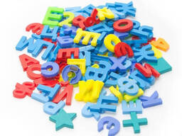 Детский набор "Магнитные азбука и цифры" Colorplast (2248CP)