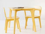 Детский столик и два стульчика Tatoy для детей 4-7 лет Желтый - фото 5