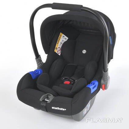 Детское автокресло Бебикокон ME 1043 Newborn+ Royal Black с рожддения