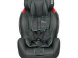 Детское автокресло ME 1057 Bastion Dark Gray изофикс - фото 1