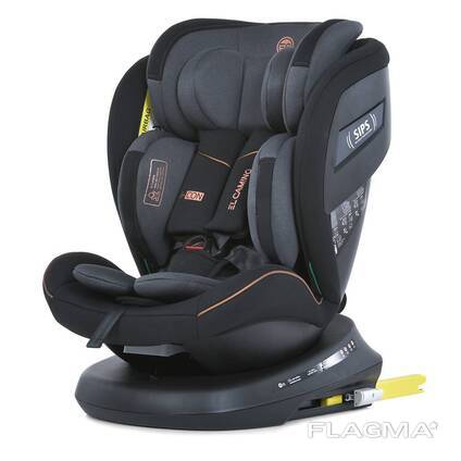 Детское автокресло ME 1117 I-CON Melange Midnight Gray