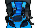 Детское бескаркасное автокресло Multi Function Car Cushion Кресло Blue - фото 2