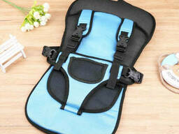 Детское бескаркасное автокресло Multi Function Car Cushion Кресло Blue