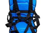 Детское бескаркасное автокресло Multi Function Car Cushion Кресло Blue - фото 3