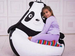 Детское кресло мешок груша панда