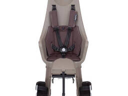 Детское велокресло Bobike Exclusive maxi Plus Carrier LED / Toffee Brown