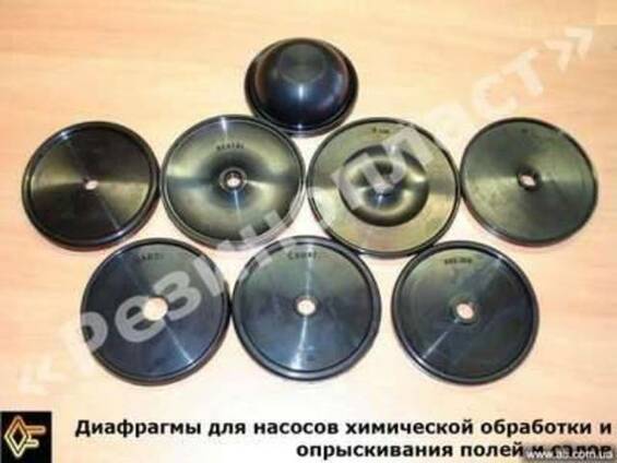 Диафрагмы для насосов химической обработки и опрыскивания