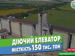 Діючий елеватор, 150 тис. тон.
