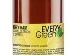 Every Green Сухие волосы Шампунь з екстрактом сои, миндаля, масльвы и кокосового масла. ..