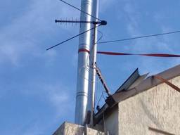 Димохід Вентиляція Розвалився Монтаж Загільзовка Труби