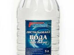 Дистиллированна вода 5 литров пэт дистилат