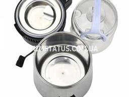 Дистиллятор спиртовой Puro (1 л/ч, цифровой, н/ж корпус, стеклянный сосуд). ..