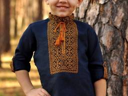 Дитяча вишита сорочка-оберіг для хлопчика