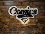 Дизайн Сomics Cafe