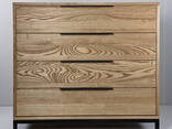 Дизайнерский комод "Лофт" из масива ясеня - фото 2