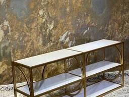 Длинная большая консоль полка