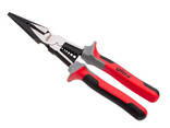 Длинногубцы многофункциональные со съемником изоляции 225мм AWG 8, 10, 12, 14, 16. .. - фото 1