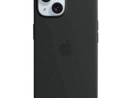 DM Чохол Silicone with MagSafe для iPhone 15 Black