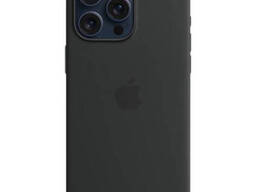DM Чохол Silicone with MagSafe для iPhone 15 Pro Max Black