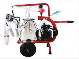 Доильный аппарат для коров, попарное доение. Нержавейка. Турция