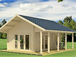 Дом из термообработанного бруса 25 м2. от производителя Thermo Wooden House 142