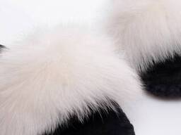 Домашні капці Family Story Пухнастики Бісквітовий 30-31 (p03-14k-31f)