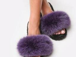 Домашні капці Family Story Пухнастики Орхідея 34-35 (p03-05k-35e)