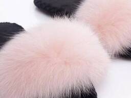 Домашні капці Family Story Пухнастики Персиковий 34-35 (p03-15k-35e)