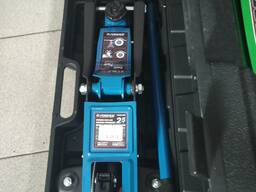 Домкрат підкатний гідравлічний 2.5т у кейсі FORSAGE F-T830031DS