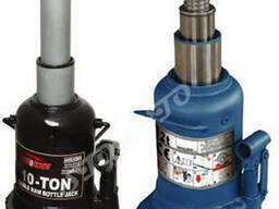 Домкраты бутылочного типа двухштоковые