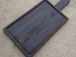 Дошки для подачі, обпалені, різьблені. Ручна робота.