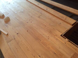 Доска напольная (цельная, срощенная)