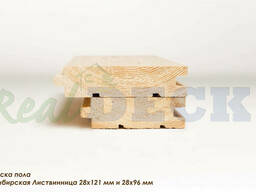 Доска пола из сибирской лиственницы