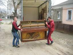 Доставка (холодильники 2,20м, пианино. Мебель). Грузчики.