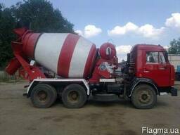 Доставка миксерами бетона, цементного раствора по Харькову
