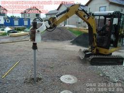 Доставка винтовых свай и геошурупов. Производство. Монтаж.