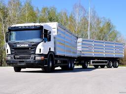 Доставка зернових культур. Зерновози 10-40 тонн