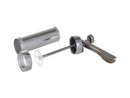 Дозатор шприц пресс для печенья кондитерский из нержавеющей стали с 24 насадками