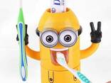 Дозатор зубной пасты с держателем зубных щеток Миньон