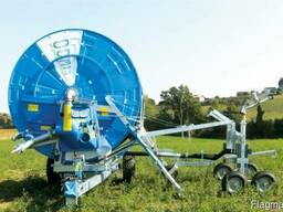 Полив полей. Дождевальная машина R4/2A 110/500 OCMIS (Италия