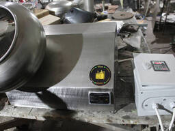 Дражировочная машина нержавейка 3 л, лабораторный барабан 380 Вольт