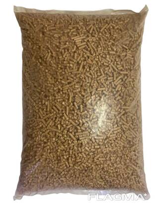 Древесный наполнитель 15 кг светлая гранула