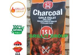 Деревне вугілля 1,5 кг для супермаркетів