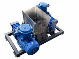 Дробарка ножова двовалкова 200мм х 350мм з вибухозахищеними мотор-редукторами 1,5 кВт. Сі