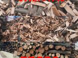 Дрова дуб граб акація в'язь сосна вільха береза метрові та колота тирса - фото 3