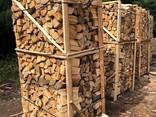 Дрова колоті букові / chopped beech firewood - фото 2